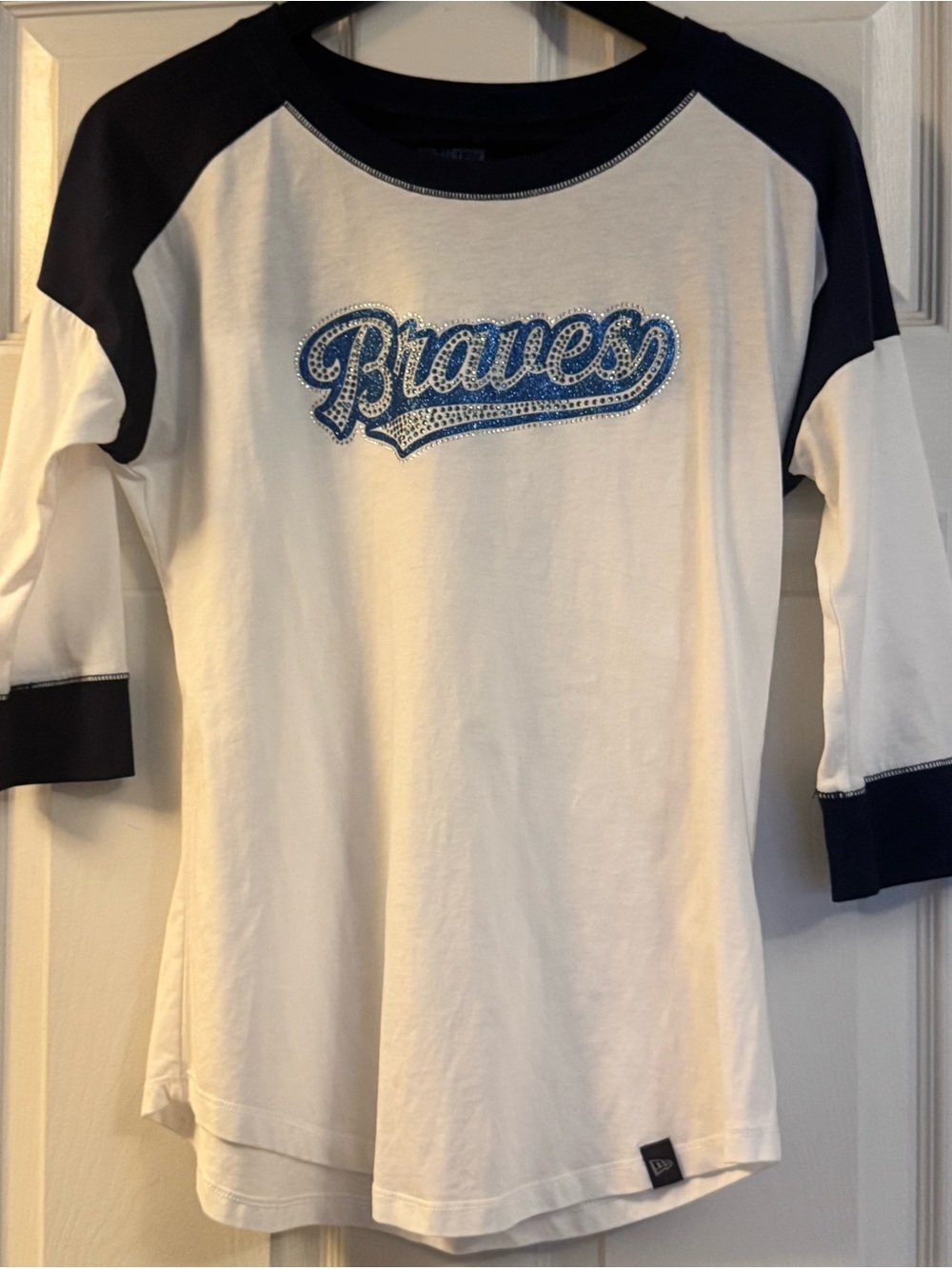 Rhinestone Braves Small Jersey